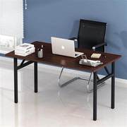 折叠电脑桌台式桌家用简约小桌子现代简易办公工作桌卧室书桌简约
