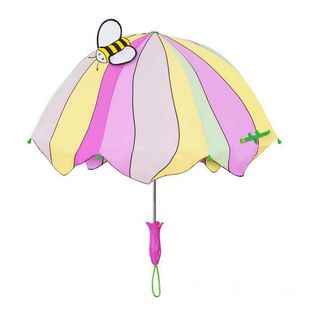 出口儿童雨伞美国kidorable荷花立体造型男女童，伞宝宝晴雨伞