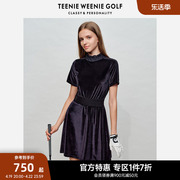 TeenieWeenieGolf小熊高尔夫女装简约连衣裙冬季半身裙子冬裙