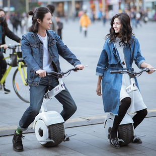 电动独轮车体感自平衡车，骑行单轮摩托车成人，智能车代步思维漂移车