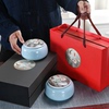 均能手造通用高档茶叶包装盒，空礼盒半斤装茶叶罐陶瓷定制