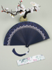 中国风旗袍扇子古典真丝折扇女式跳舞蹈扇折叠扇汉服拍照道具便携