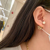 气质镂空珍珠耳钉耳环，女高级感小众，设计简约小巧精致百搭