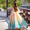 汉服女童连衣裙2025新款中国风古装超仙公主裙小女孩洋气唐装襦裙