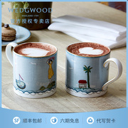 wedgwood威基伍德航海旅程马克杯，骨瓷欧式咖啡杯，茶杯水杯家用杯子