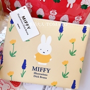 日本带回米菲限定花朵卡通收纳包化妆包便携可爱包包