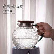 ins风高颜值耐高温玻璃茶壶玻璃泡茶壶套装家用冷水壶开水壶水杯