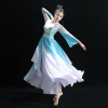 古典舞蹈演出服女飘逸中国风艺考汉服现代舞扇子舞台伞舞表演服装