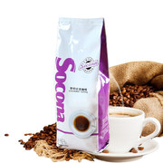 socona红标哥伦比亚风味咖啡豆，454g单品拼配中度，烘焙现磨咖啡粉