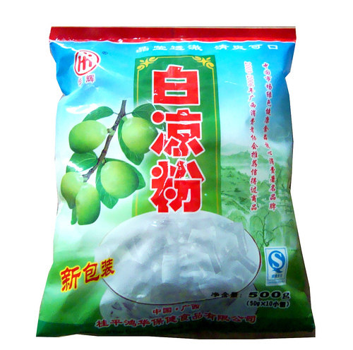美容圣品 广西名牌 华辉牌白凉粉500g 清热解毒 冰凉享受