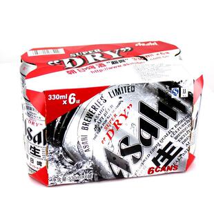  品店 朝日啤酒超爽330ml 6连包 进口啤酒 小麦酒