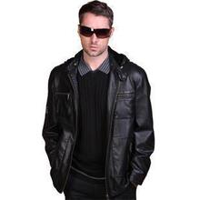 Mrrs.名人瑞裳 专柜正品 精品 可拆卸帽高级环保水洗皮衣812