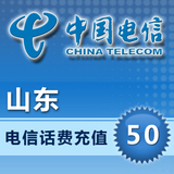 山东电信50元