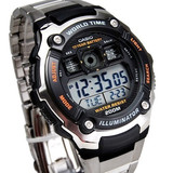 正品 <span class=H>CASIO</span>卡西欧男士电子运动表　男式登山钢带手表AE-2000WD-1A