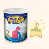 玛米力mamilac奶粉 2段适6-12月 900克罐装 荷兰制造欧盟原装进口