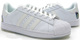 专柜正品ADIDAS三叶草贝壳头Adicolor W6透明底
