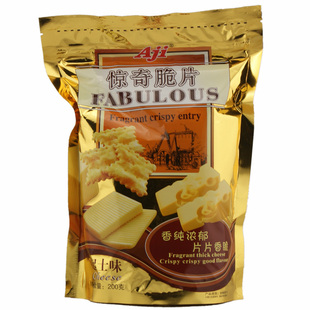  【天猫超市】AJI惊奇饼干金黄起司味200g（国产新包装）