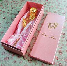 【含防伪】黄金玫瑰/韩版粉盒出口/情侣礼品/生日礼物/节日礼品