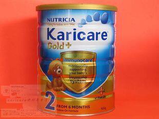 现货/新西兰原装Karicare奶粉 金装二段加强 金装2段加强奶粉牛奶