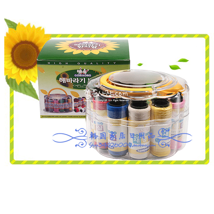 Korean imports Sewing box suit Round box 10 Korean linein the Home Fabric , Stitch & Tools Accessories , Cross Stitch Tools , Junction box category - from Buy2taobao.com to provide professional Taobao agent buy service