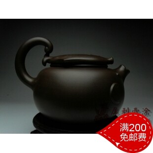 紫砂壶宜兴正品茶壶 紫砂杯茶宠手工西施 年年有余 保证正品