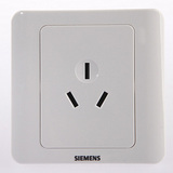 西门子开关插座 SIEMENS  远景雅白16A三孔空调插座