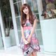 ������Ʒ10�¿���װ���享������ȹ�Ӹ߹�������ʱ��ӡ��ѩ��ȹ