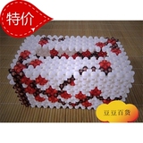 DIY手工艺品 串珠材料包 桃花劫纸巾盒大号200抽特价 附电子教程