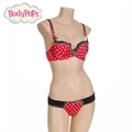韩国代购 BODYPOPS 拼色文胸套装 BDBR11C011+BDWP11C011(现货)