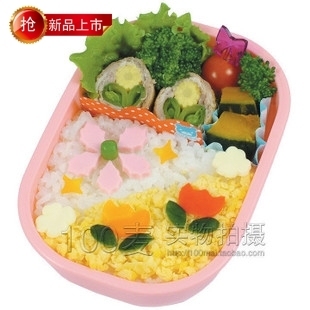  幸福小花朵饭团模具组合12件套装 便当寿司模具 日本设计美食DIY