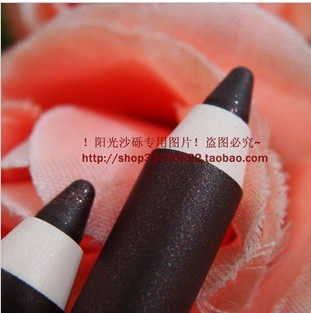 超级漂亮不晕染~Clinique/倩碧 防水眼线笔咖啡色带闪1.1g