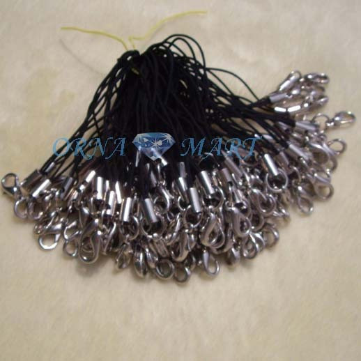DIY Accessories Phone Accessories Mobile phone pendant Black phone cord With lobster clasp 12 element 100 individualin the Accessories/Fashion Jewelry, DIY Fitting , Rope category - from Buy2taobao.com to provide professional Taobao agent buy service