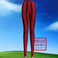 高支精纺●女提花加厚保暖护膝可贴身穿山羊绒裤（保暖不显厚）