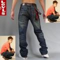 levis501 黑金刚 猫须 漂白广2原厂经典皮带款 男士直筒牛仔裤