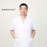 诺尔森白色医生服MDS-08 短袖夏装男医生服装工作服白大褂
