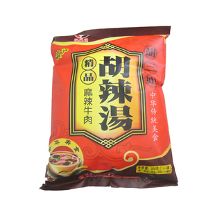  商城正品 河南特产 逍遥镇胡三姐胡辣汤 麻辣微辣牛肉味300g