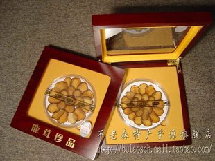  不老森 东北特产 鹿茸片 鹿茸珍品 开窗礼盒款 纯蜡片 5克