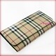 burberry巴宝利品牌格子长款钱包