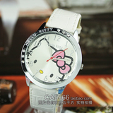 075HelloKitty手表 女学生 可爱韩国卡通 少女款大表盘 时尚2011