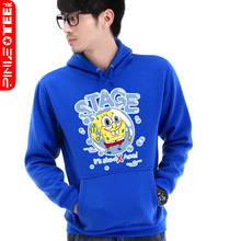 Pinot lovers 2013 new spring coat Korean version of SpongeBob hooded sweater women couple