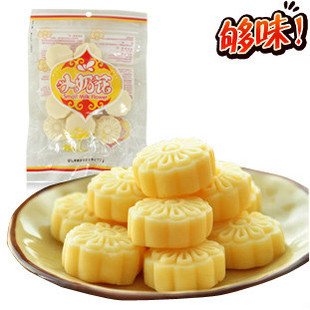  亏本促销小奶花 内蒙古奶酪奶豆点心食品 原味牛奶奶酪月饼 158克