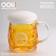 OOU快乐泡泡杯生啤造型啤酒杯情侣对杯