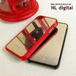 香港 more 镜面镜子 苹果4代 iPhone4/4S 手机套 保护壳 金属外壳