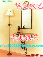 欧式铁艺 田园风格 镜框/试衣镜/铁艺梳妆台组合 lym239