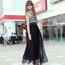 �²�������Ů���䳤ȹ ��ɴѩ��ƴ�� ��������ײɫ����ȹ������ȹ