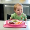 美国 Skip Hop防滑儿童宝宝笑脸餐盘餐具托盘套装 可微波