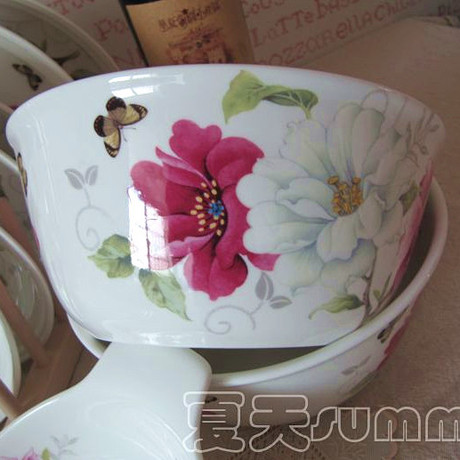 韩国瓷碗饭碗