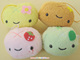 日本超可爱.四款温泉包子手机挂件(每个)