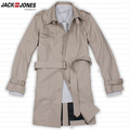 JACK JONES 2010春季官方主打经典单排扣长款风衣外套－卡其色