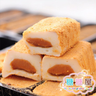  糖糖屋零食食品台湾雪之恋手造麻糬/麻薯花生味手工180(190)g